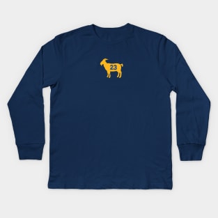 Draymond Green Golden State Goat Qiangy Kids Long Sleeve T-Shirt